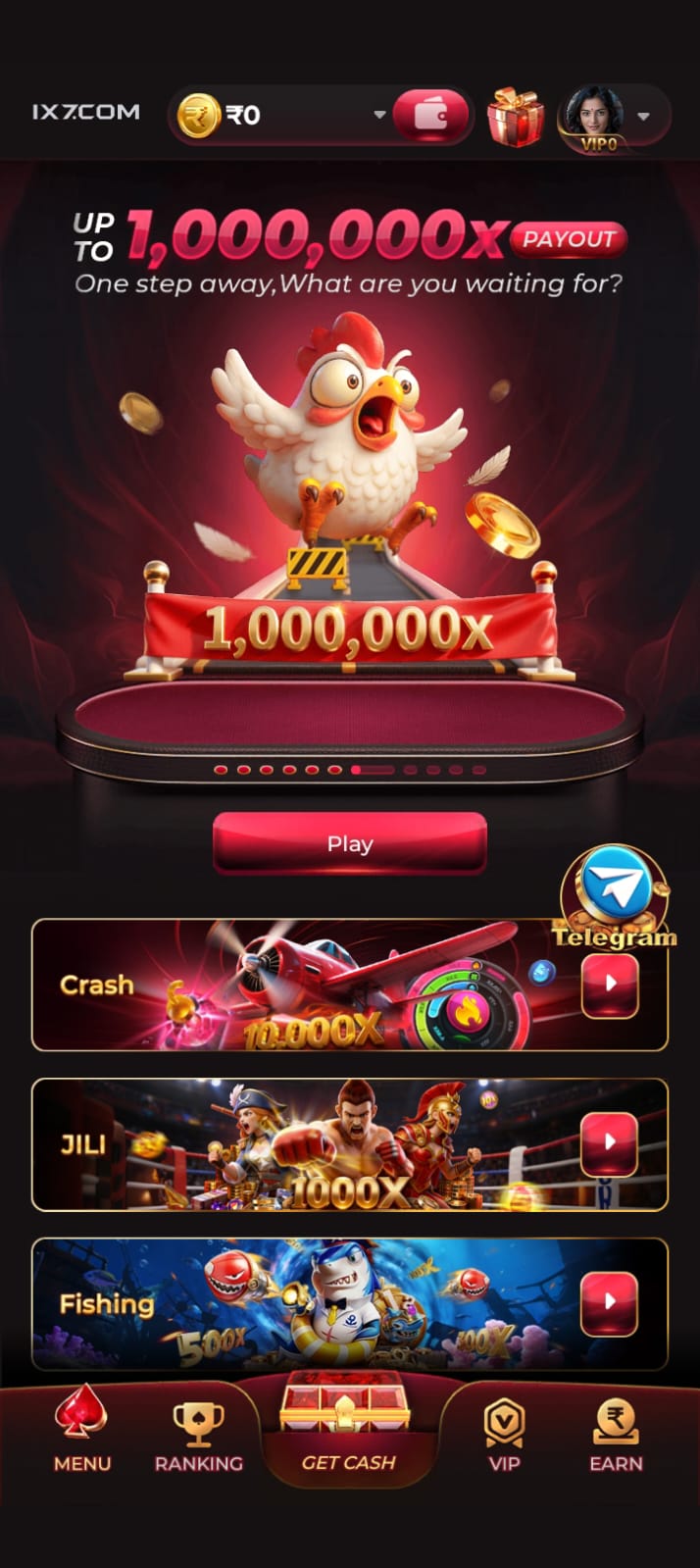IX7 APK download screen